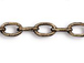 TierraCast Embossed Brass Oxide Embossed Brass Cable Chain