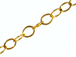 Gold Filled 1.3mm Flat Cable Chain