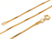 30-inch 14K Gold Filled 1mm Box Chain Finished Necklace