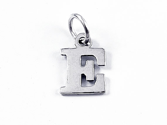 Sterling Silver 20 mm 3-Letter Script Monogram Charm Bracelet –  www.