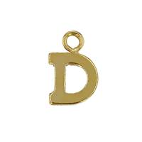 14K Gold Filled Letter Charms – Chains and Findings