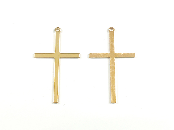 Gold-Filled Cross Charm