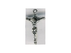 Sterling Silver Crucifix Charm 