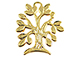 Heavy Gold Plated Tree of Life Charms