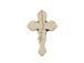 Small Fancy White Turquoise Cross
