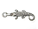 Sterling Silver Small Alligator Charm 