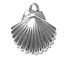 Sterling Silver Shell Charm