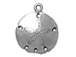 Sterling Silver Sand Dollar Charm