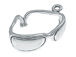 Sterling Silver Sunglasses Charm 