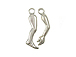 Sterling Silver Arm & Leg 2 Pieces Charm 