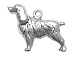 Sterling Silver Spaniel Charm 