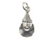 Sterling Silver Clown Head Charm 