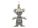 Sterling Silver Lucky Girl Charm 