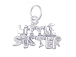 Sterling Silver Little Sister Charm with Jumpring