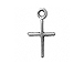 Sterling Silver Cross Charm with Jump Ring