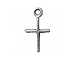 Sterling Silver Cross Charm with Jump Ring