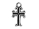 Sterling Silver Cross Charm with Jump Ring