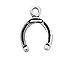 Sterling Silver Horseshoe Charm with Jump Ring