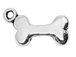 Dog Bone Sterling Silver Charm