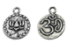 Sterling Silver Mantra Om Lotus Charm