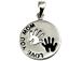 Sterling Silver Love You Mom Charm