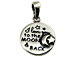 Sterling Silver Love You to the Moon and Back Charm