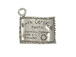 Sterling Silver Birth Certificate Charm 