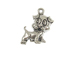 Sterling Silver Puppy Charm 