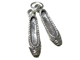 Sterling Silver Ballet Slippers 2 Piece Charm 