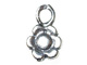 Sterling Silver Flower Charm 