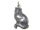 Sterling Silver Cat Charm 
