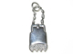 Sterling Silver Fringed Handbag Charm 