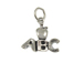 Sterling Silver Apple with ABC Charm with Jumpring