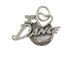 Sterling Silver I Love Dance Charm with Jumpring