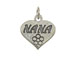 Sterling Silver Heart with Nana Charm with Jumpring