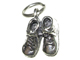 Sterling Silver Baby Shoes Charm with Jumpring