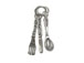 Sterling Silver Fork, Spoon & Knife 3 Piece Charm with Jumpring