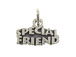 Sterling Silver Special Friend Charm with Jumpring
