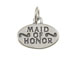 Sterling Silver Maid Of Honor Charm with Jumpring