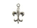 Sterling Silver Fleur de Lis Charm 