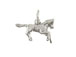 Sterling Silver Horse Charm with Jumpring