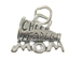 Sterling Silver Cheerleader Mom Charm with Jumpring