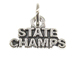 Sterling Silver State Champs Charm with Jumpring