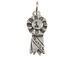 Sterling Silver 1st Place Ribbon Charm with Jumpring