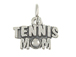 Sterling Silver Tennis Mom Charm with Jumpring