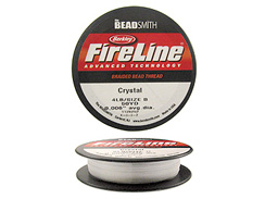 FL04CR125 - FL04CR125 FireLine 4LB Crystal-125yd Spool: Beadwholesaler