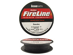 FL06SG125 - FL06SG125 FireLine 6LB Smoke Grey-125yd Spool: Beadwholesa