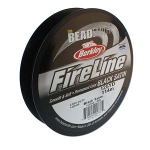 Fireline Black Satin 0.12 mm / 4LB - 15 yard / 13.7 m 