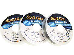 Soft Flex Wire 49 Strand .019X30' Satin Silver