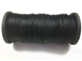 100 meters - Black 1mm Round Indian Leather Cord